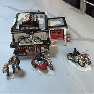 Harley-Davidson Snow Village
